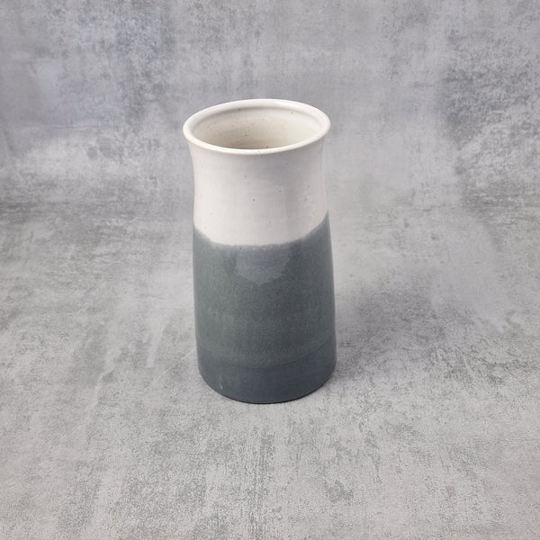 Grey & White Vase