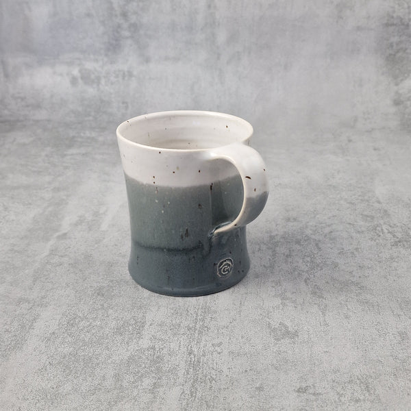 Grey & White with Iron Speckles Tall Mug