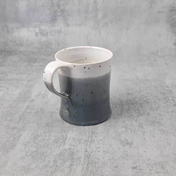 Grey & White with Iron Speckles Tall Mug