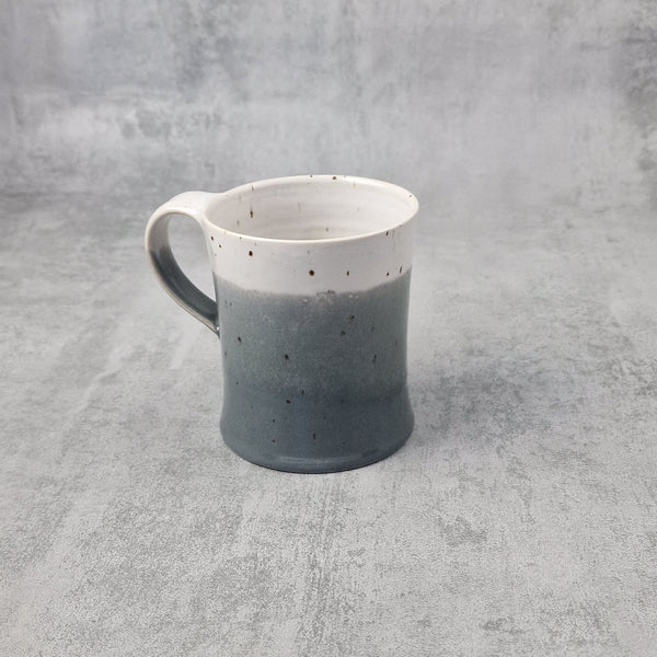 Grey & White with Iron Speckles Tall Mug