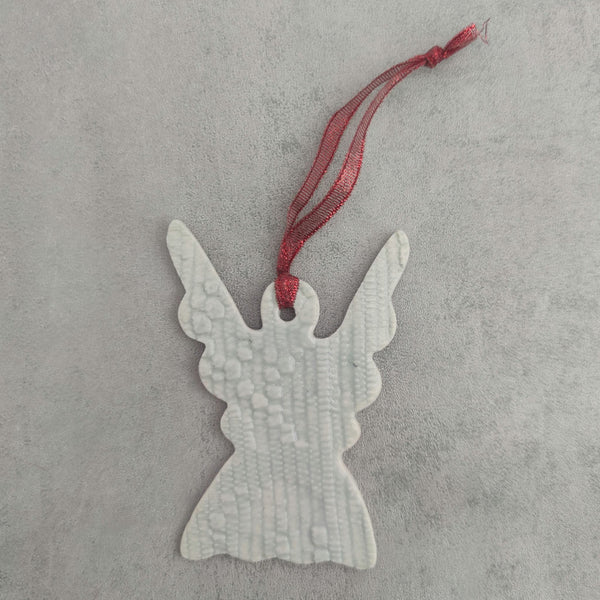 Assorted Porcelain Hanging Christmas Decorations